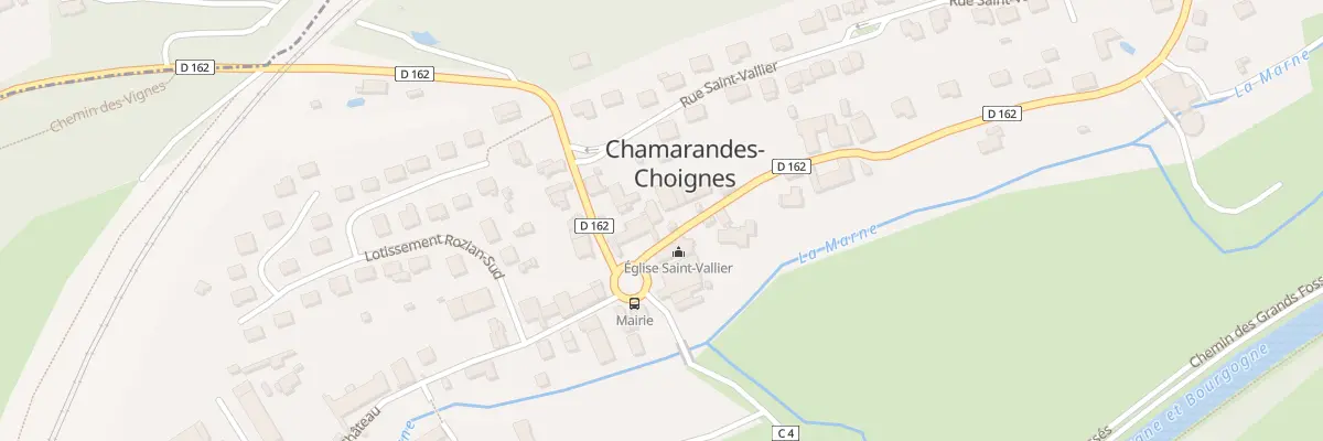 Plan du 3 Rue du Foulon à Chamarandes-Choignes