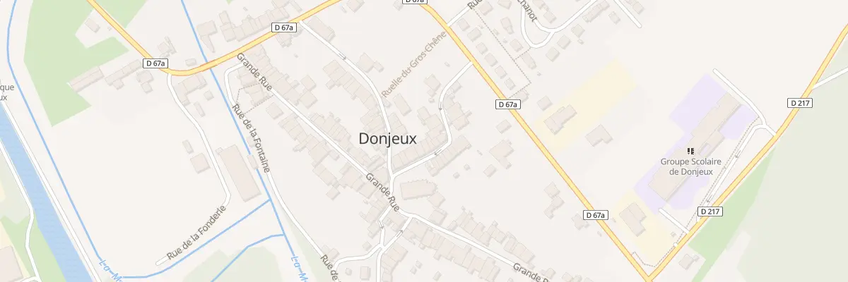 Plan du 9 Rue Martin à Donjeux
