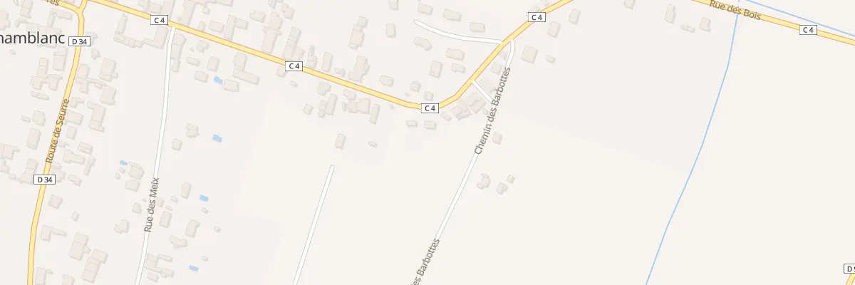 Plan du 30 Rue des Bois à Chamblanc