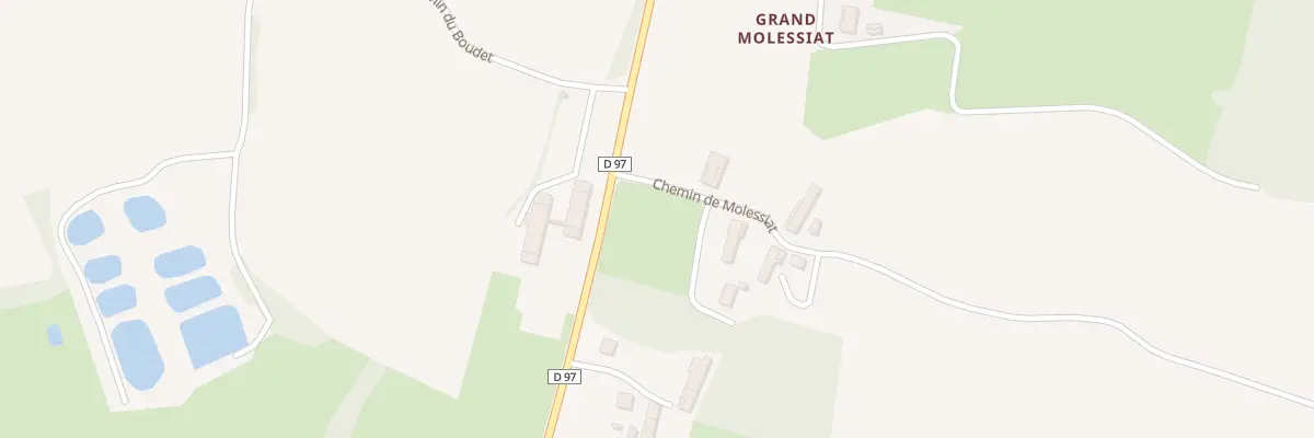 Plan du 82 Che de Molessiat à Saint-Nizier-le-Bouchoux