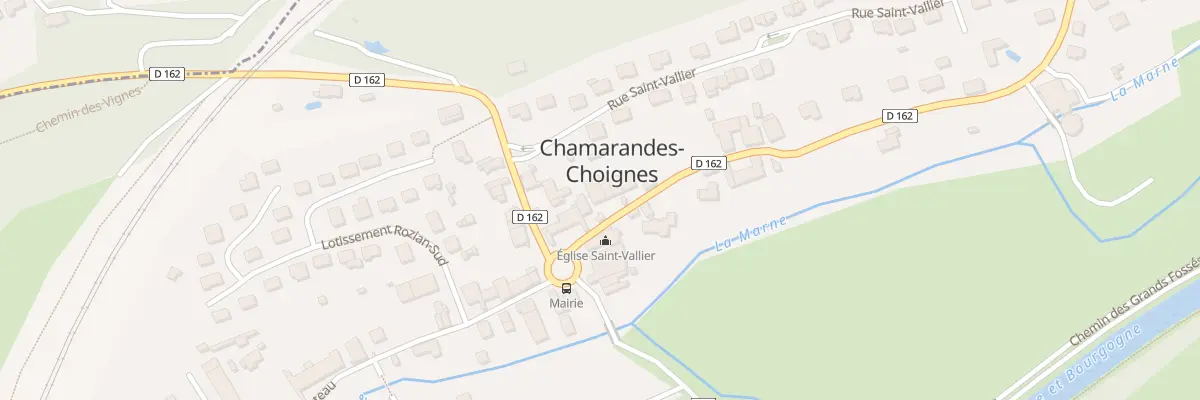 Plan du 5 Rue du Foulon à Chamarandes-Choignes