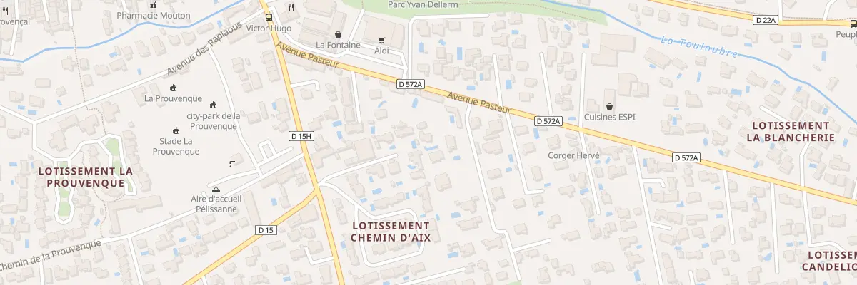 Plan du 34 Rue Gorlett à Pélissanne