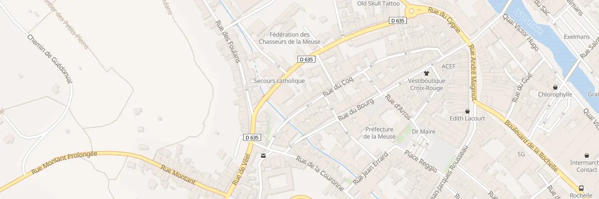 Plan du 49 Rue du Coq à Bar-le-Duc