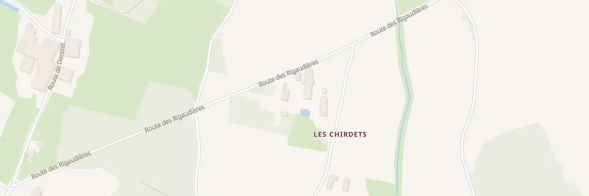 Plan du 1005 Rte des Rigaudières à Montpont-en-Bresse