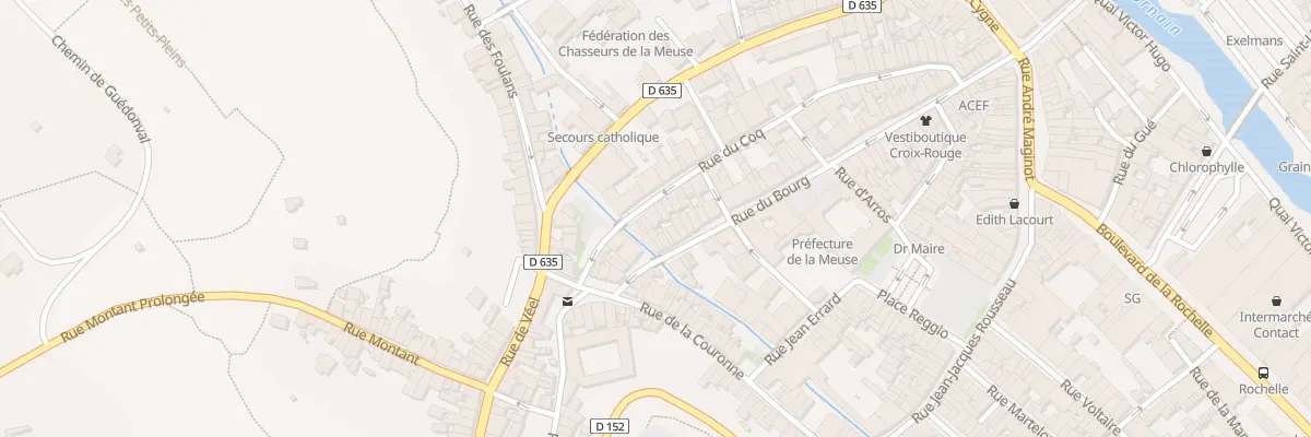 Plan du 54 Rue du Coq à Bar-le-Duc