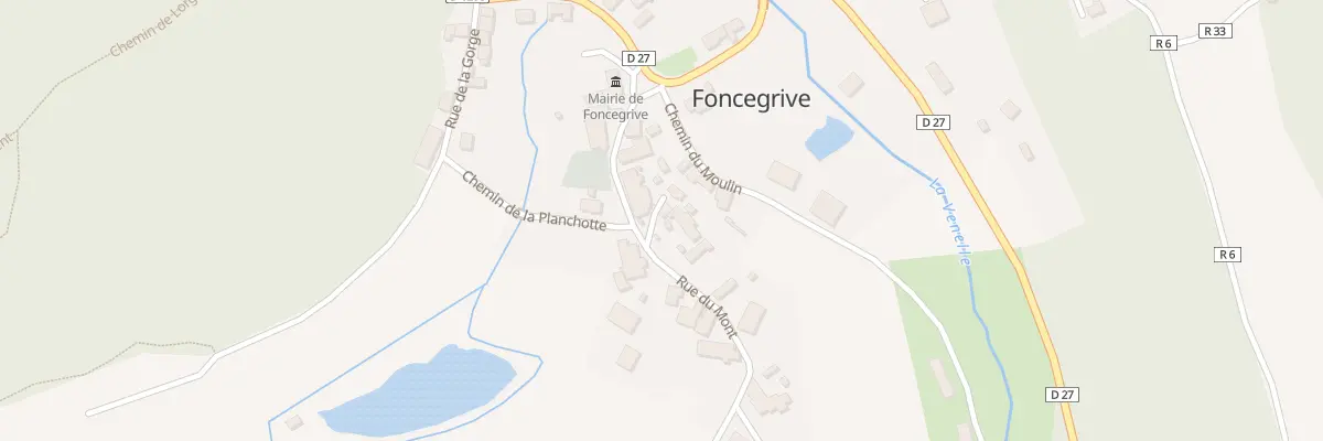 Plan du 2 Imp du Mont à Foncegrive