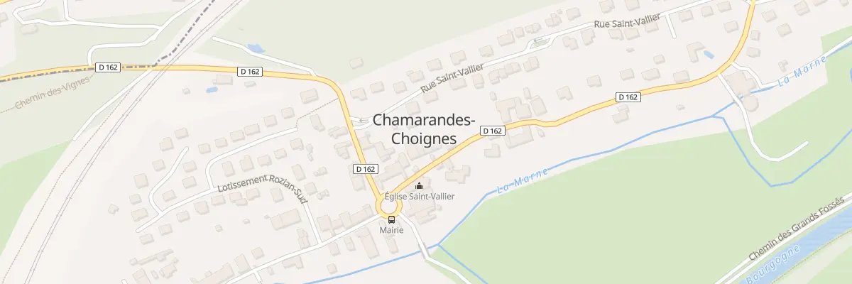 Plan du 9 Rue du Foulon à Chamarandes-Choignes