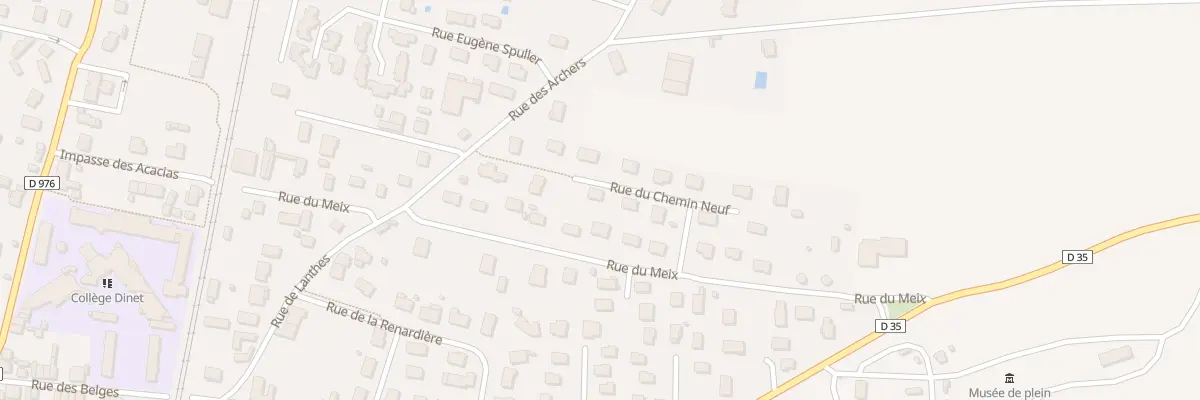 Plan du 5 Rue du Chemin Neuf à Seurre