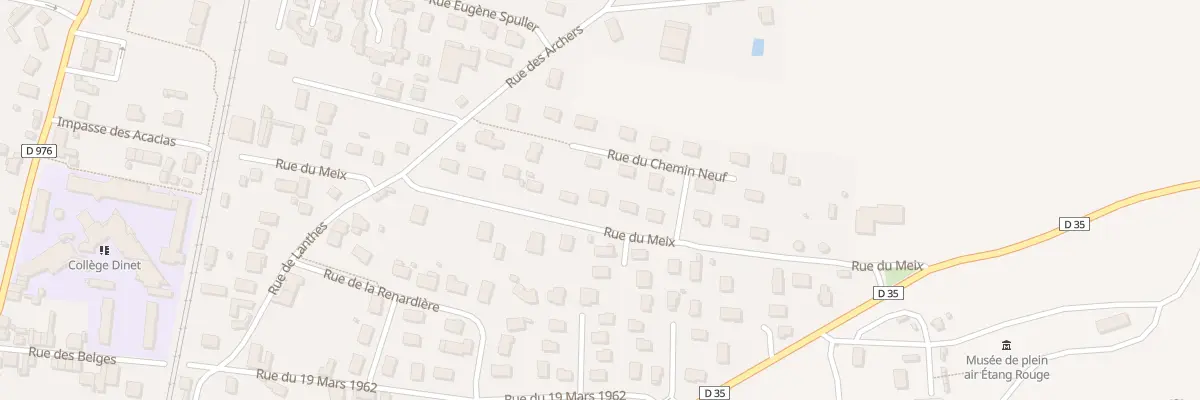 Plan du 27 Rue du Meix à Seurre