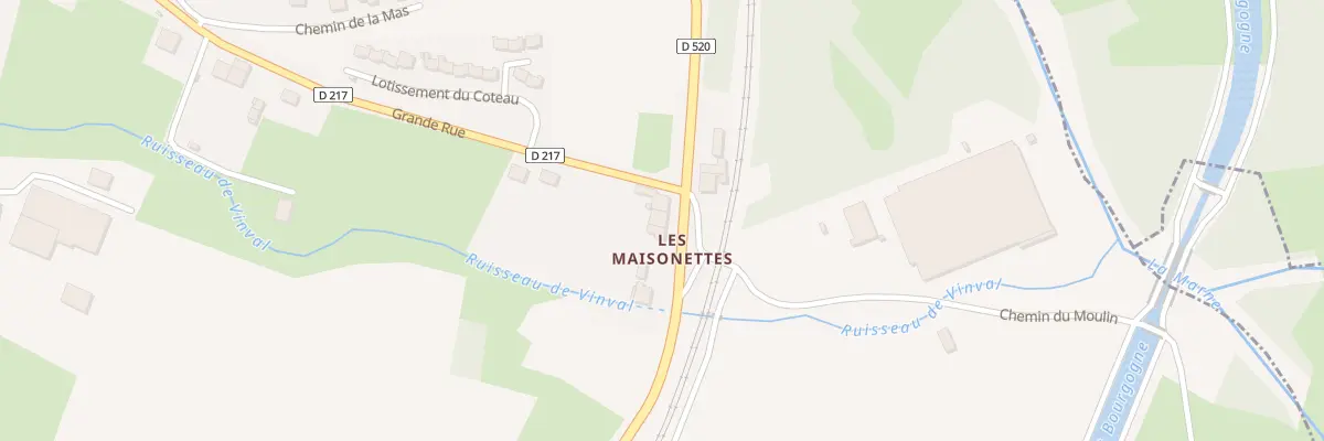 Plan du 4 Rte Nationale 67 à Mussey-sur-Marne