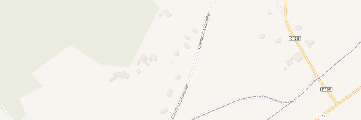Plan du 654 Chem des Ramelles à Faramans