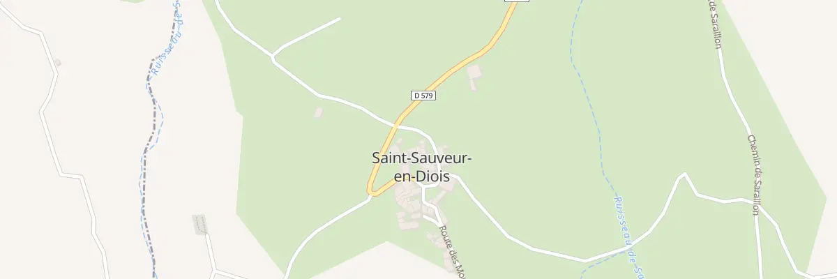 Plan du 5053 Le Village à Saint-Sauveur-en-Diois