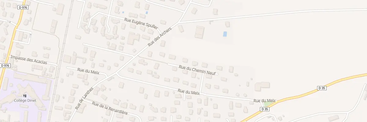 Plan du 14 Rue du Chemin Neuf à Seurre