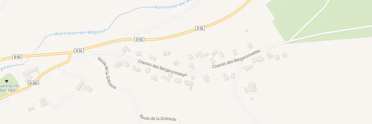 Plan du 235 Che des Bergeronnettes à Montmiral