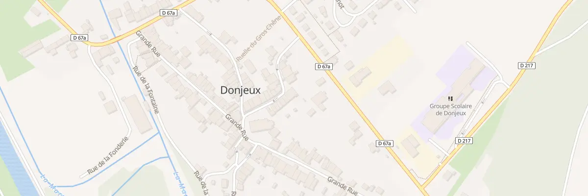Plan du 16 Rue Martin à Donjeux