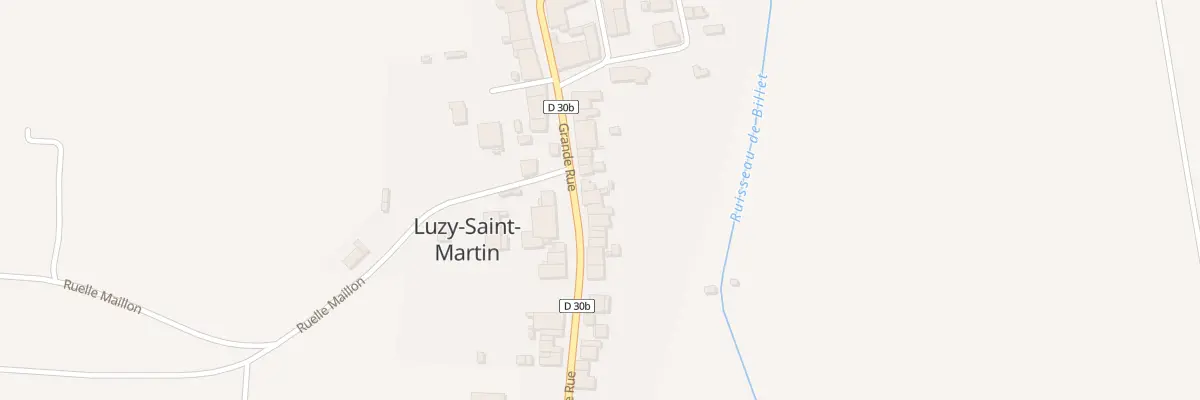 Plan du 18 Gr Grande Rue à Luzy-Saint-Martin