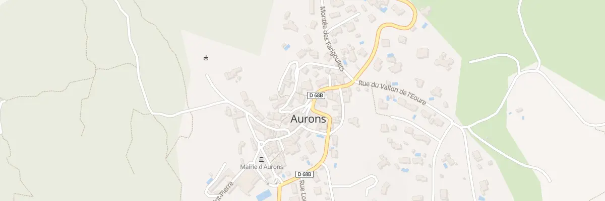 Plan du 5076 Le Village à Aurons