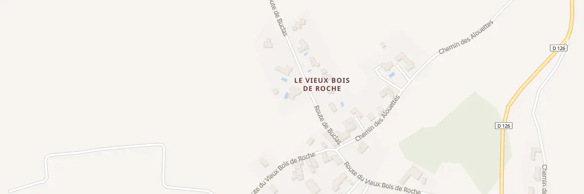 Plan du 9003 Tiercerie à Roche