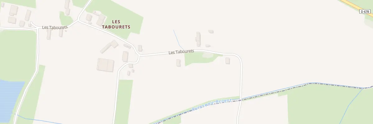 Plan du 14 Les Tabourets à Thurey