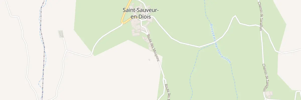 Plan du 5062 Le Village à Saint-Sauveur-en-Diois