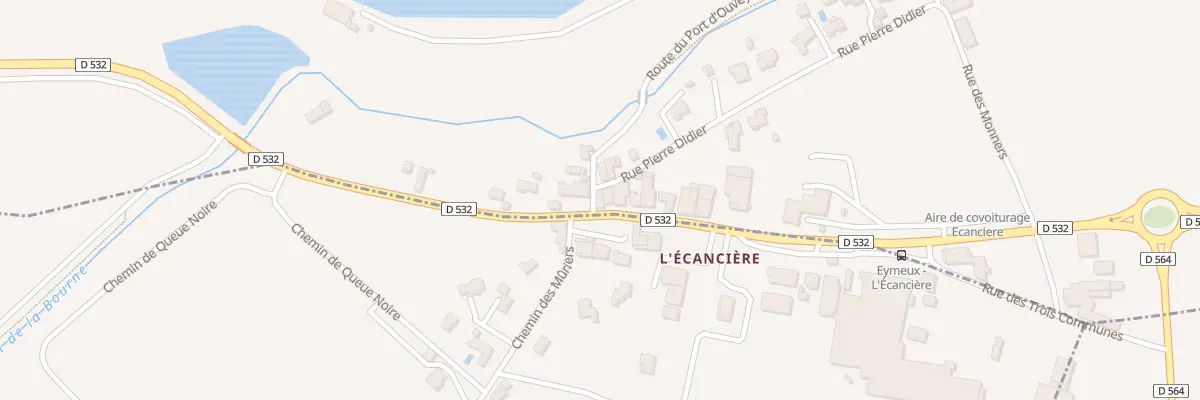 Plan du 10 Rue Pierre Didier à Eymeux