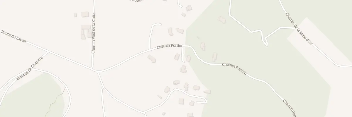 Plan du 260 Che Portiou à Parnans