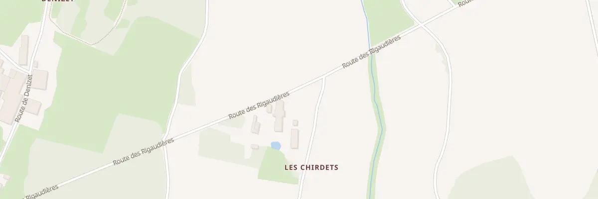 Plan du 1040 Rte des Rigaudières à Montpont-en-Bresse