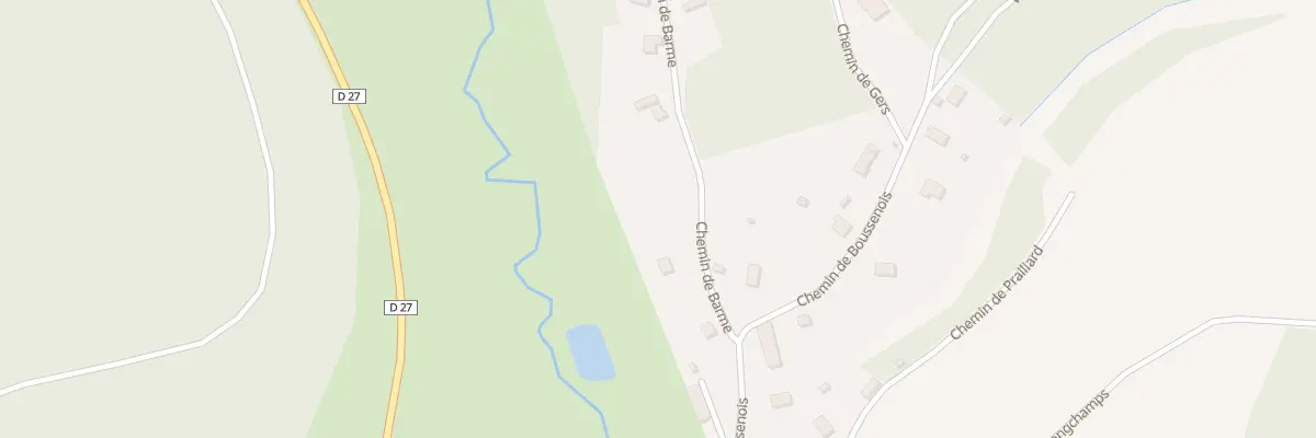 Plan du 3B Che de Barme à Foncegrive