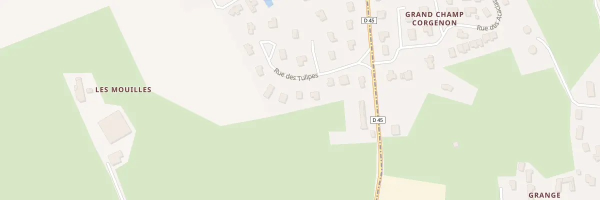 Plan du 121 Rue des Tulipes à Buellas