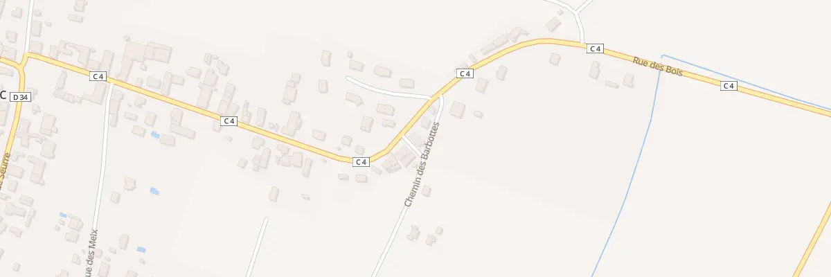 Plan du 36 Rue des Bois à Chamblanc