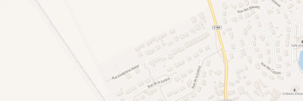 Plan du 30 Rue de la Louvière à Aiserey