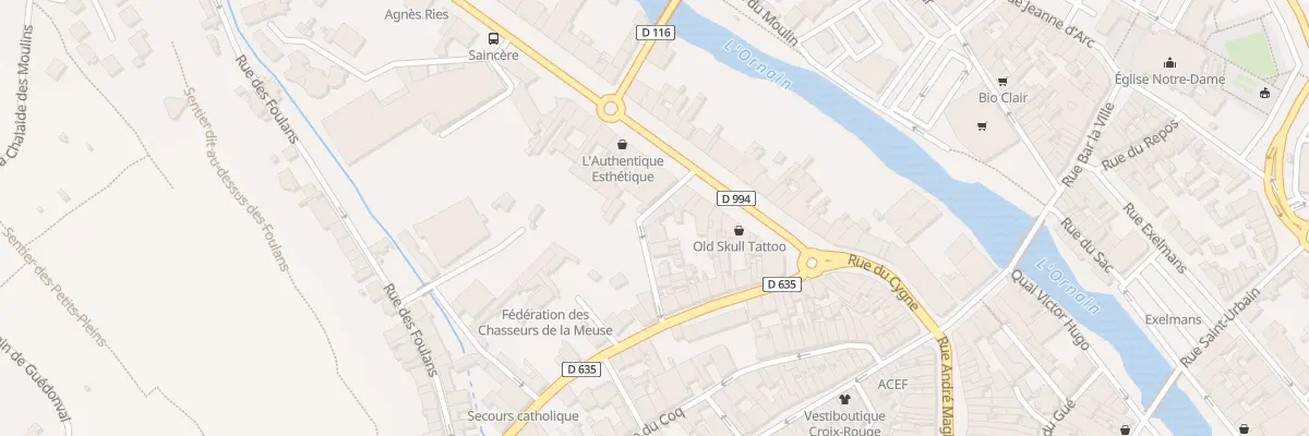 Plan du 7 Rue de l’Equerre à Bar-le-Duc