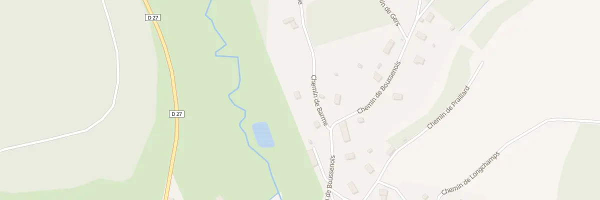 Plan du 1 Che de Barme à Foncegrive