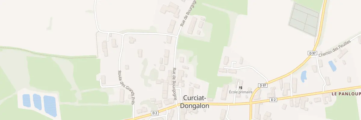 Plan du 120 Rue de Bourgogne à Curciat-Dongalon