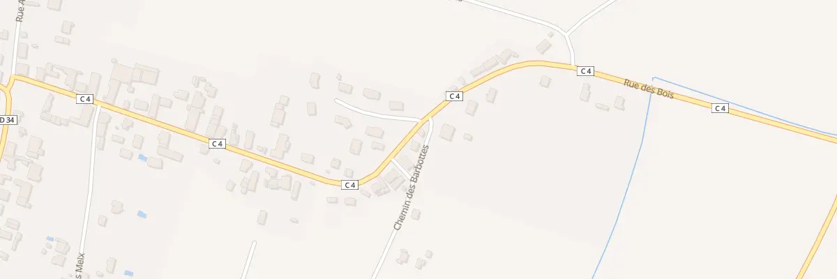 Plan du 38 Rue des Bois à Chamblanc