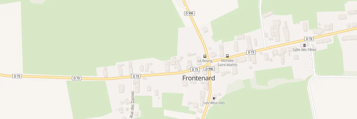 Plan du 6 Rue de la Motte à Frontenard