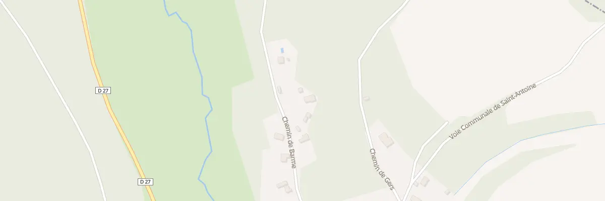 Plan du 6 Che de Barme à Foncegrive
