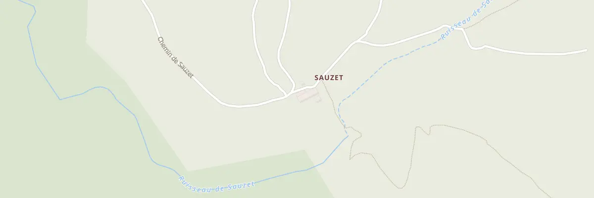Plan du 5031 Sauzet à Montclar-sur-Gervanne