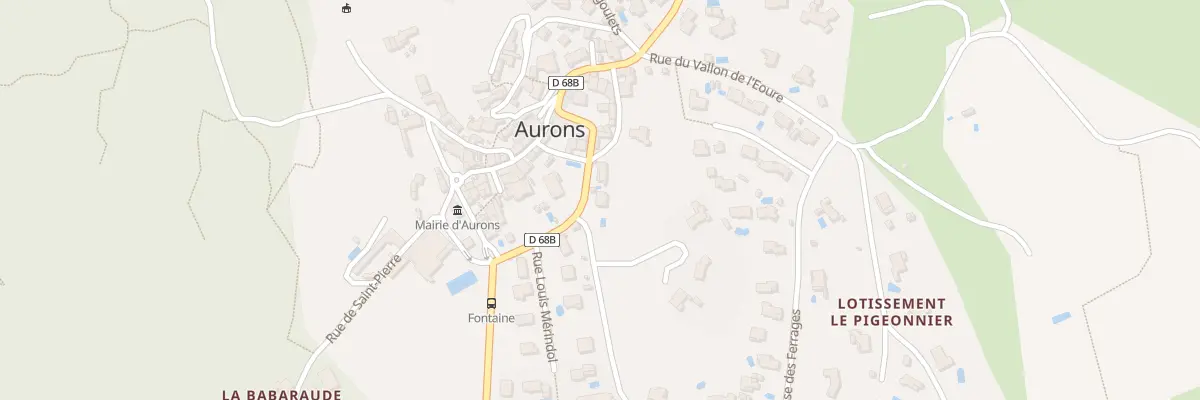 Plan du 5169 Rue du Grand Jas à Aurons