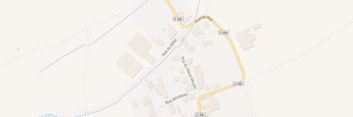 Plan du 11 Rue du Vieux Moulin à Cesse