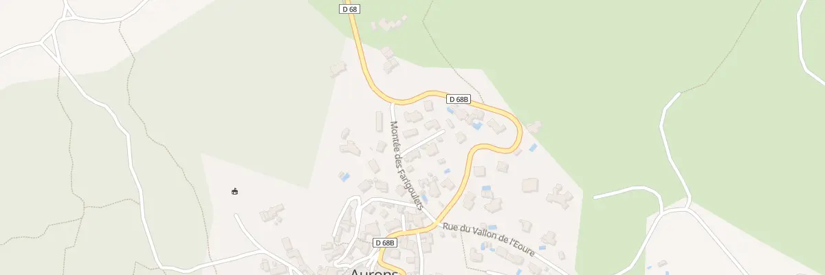 Plan du 5074 Vallon de l’Eoure à Aurons