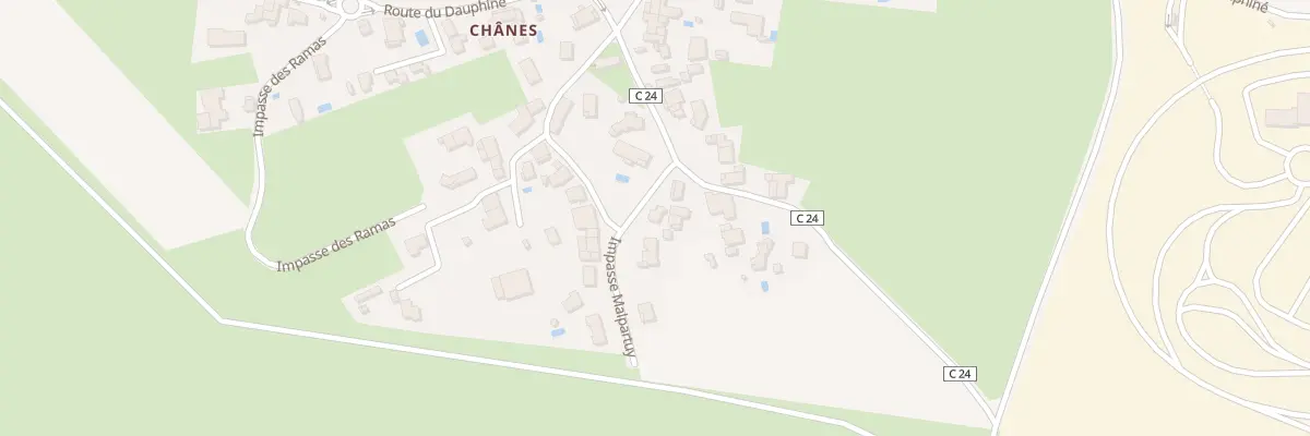 Plan du 190 Rue de la Chapelle Saint Andre à Béligneux