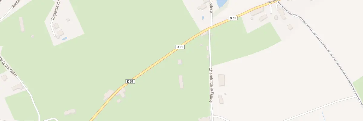 Plan du 315 Rte du Moulin à Bossieu