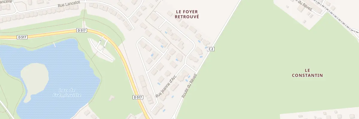 Plan du 1 Rue Jeanne d’Arc à Charvieu-Chavagneux