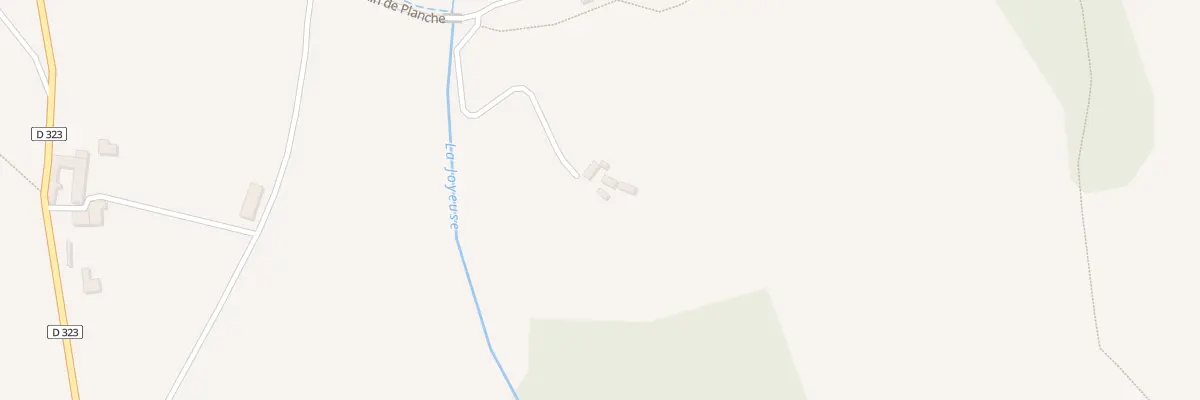 Plan du 260 Che de Planche à Montmiral