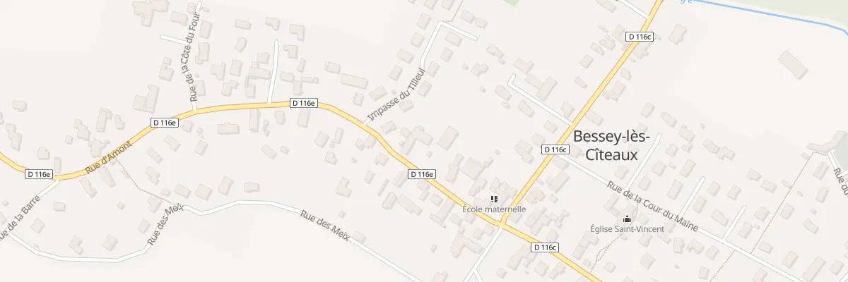 Plan du 5018 Le Village à Bessey-lès-Cîteaux