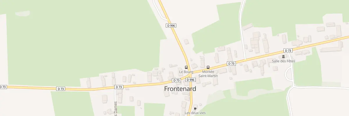 Plan du 2 Rue de la Motte à Frontenard