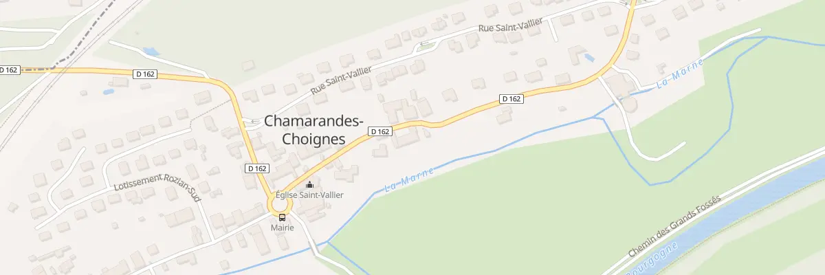 Plan du 10 Rue du Foulon à Chamarandes-Choignes