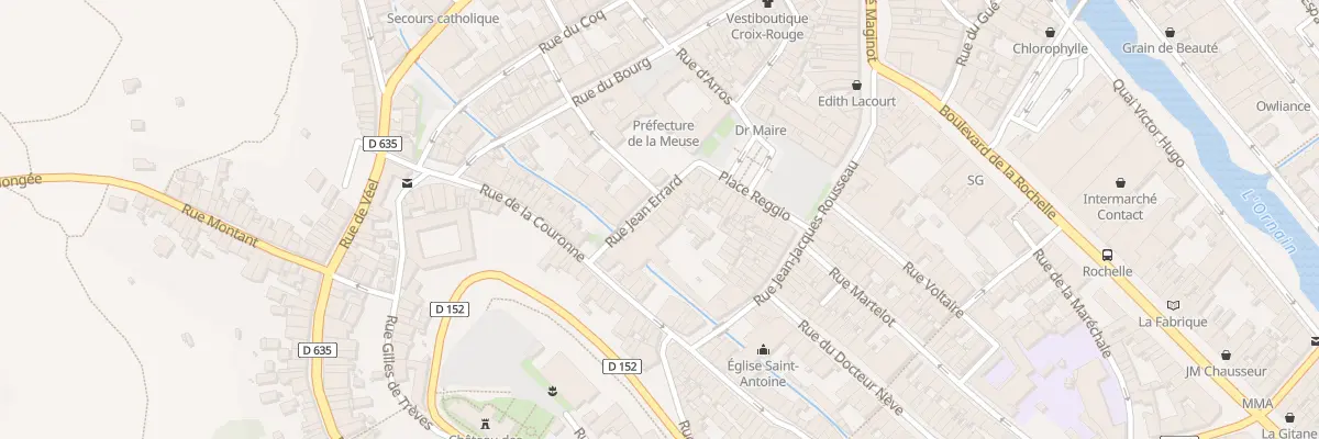 Plan du 18 Rue Jean Errard à Bar-le-Duc