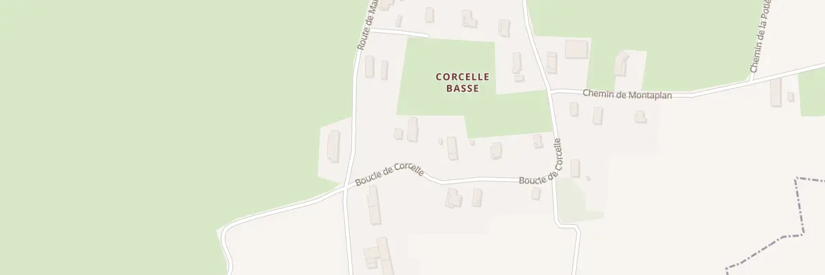 Plan du 620 Boucle de Corcelle à Malafretaz